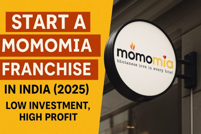 Start a Momomia Franchise in India 2025 – Low Investment, High Profit Food Business Opportunity
