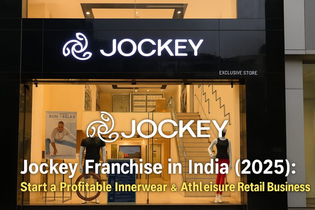 Jockey Franchise India 2025 - Profitable Innerwear & Athleisure Retail Storefront