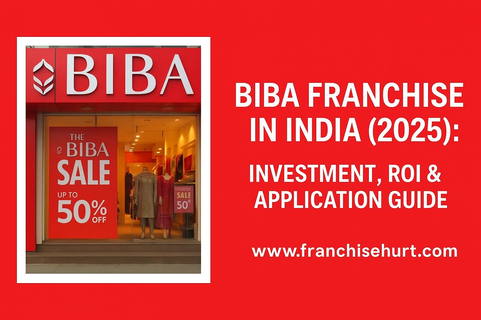 Biba Franchise in India 2025 – Investment details, ROI, and application guide for profitable ethnic wear business.