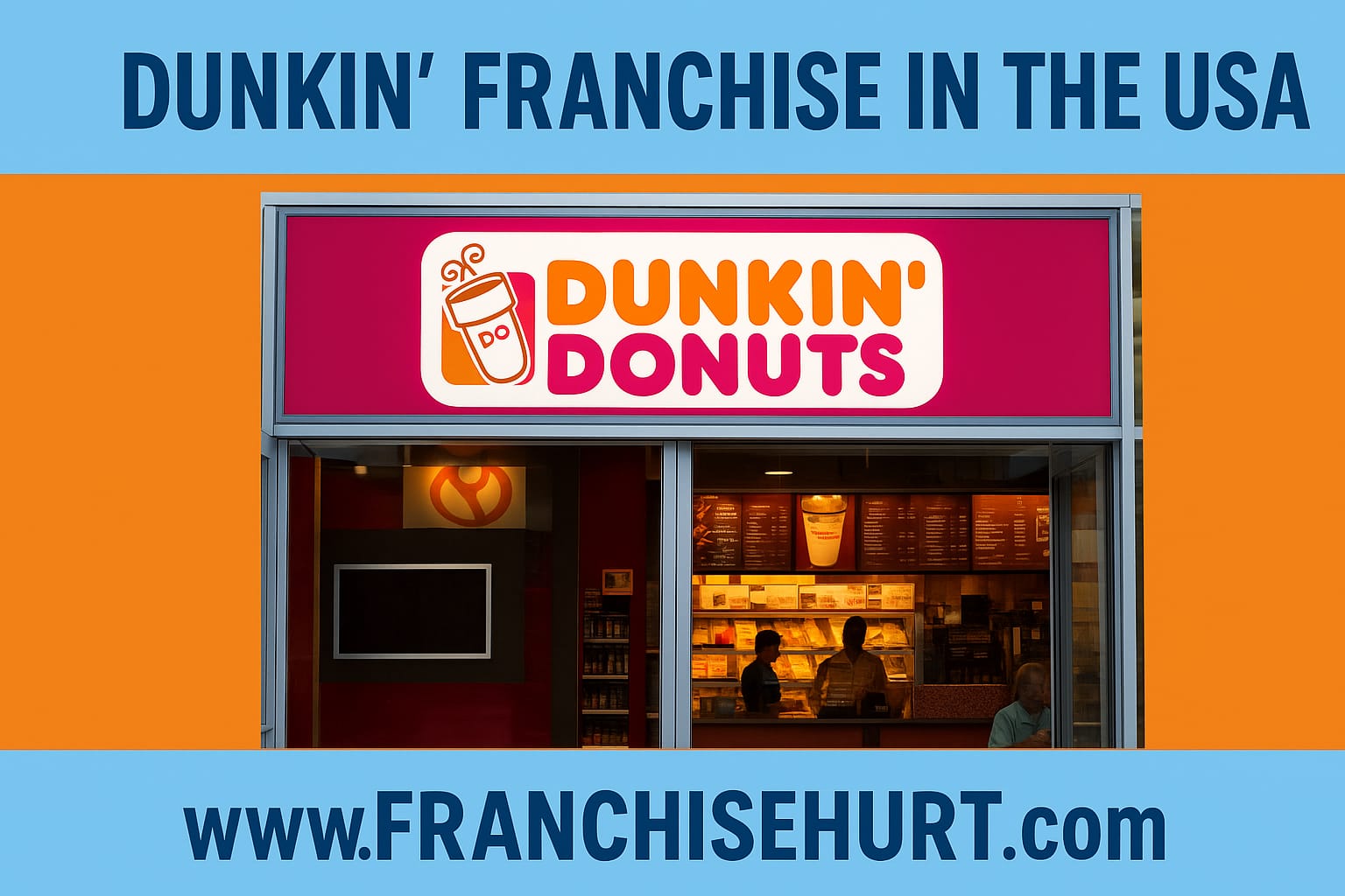 Dunkin’ Donuts Franchise in USA 2025 – Profitable Coffee and Donut Business Opportunity