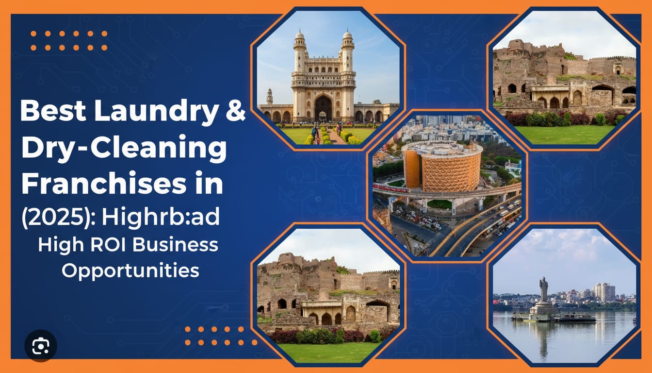 Hyderabad landmarks Charminar Golconda Fort Buddha statue Cyber Towers city franchise business opportunities