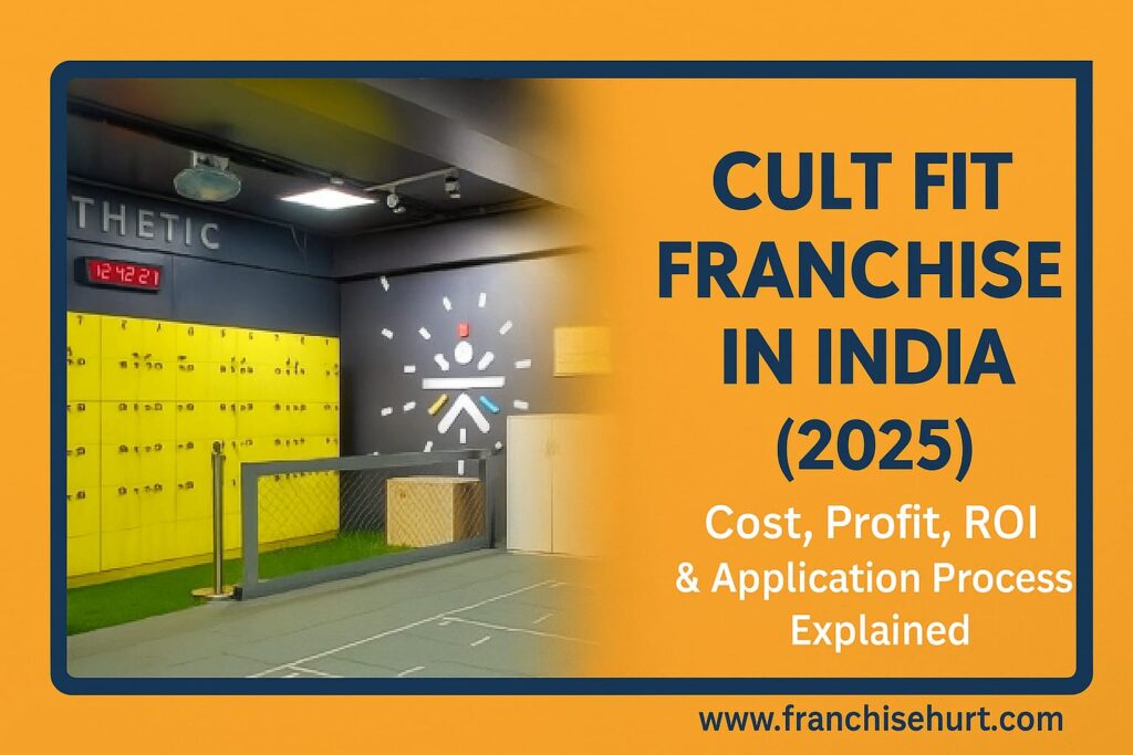 Cult Fit Franchise in India 2025 – Cost, Profit, ROI, and How to Apply for Cult Fit Gym Franchise.