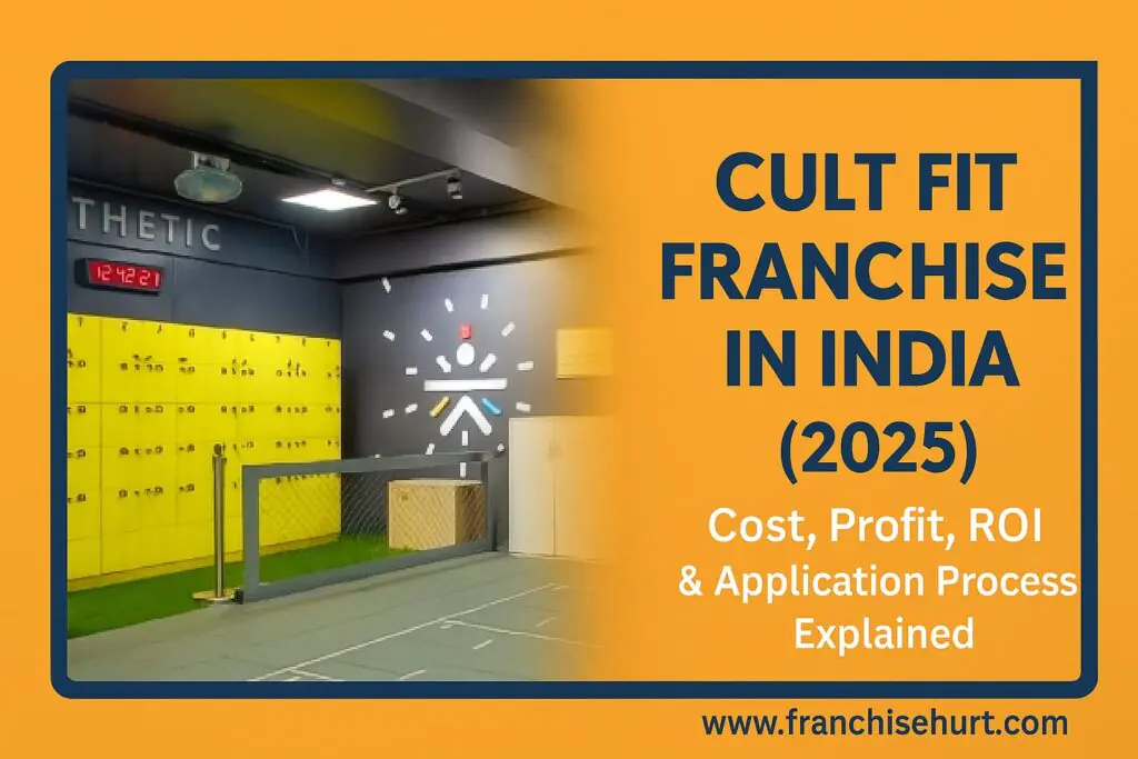 Cult Fit Franchise in India 2025 – Cost, Profit, ROI, and How to Apply for Cult Fit Gym Franchise.