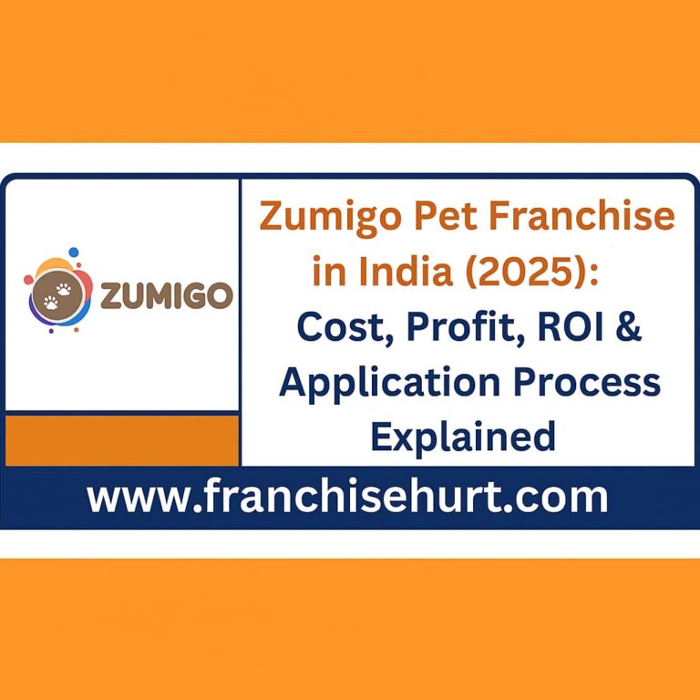 Zumigo Pet Franchise in India 2025 – Cost, Profit, ROI & Application Process.