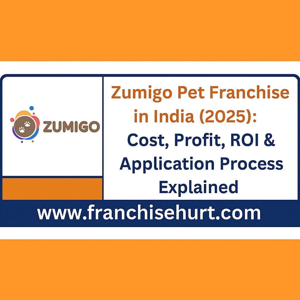 Zumigo Pet Franchise in India 2025 – Cost, Profit, ROI & Application Process.