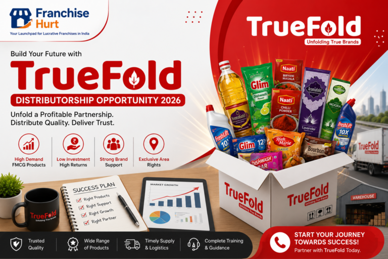 Build your future with TrueFold distributorship featuring FMCG products, warehouse, and business growth opportunities